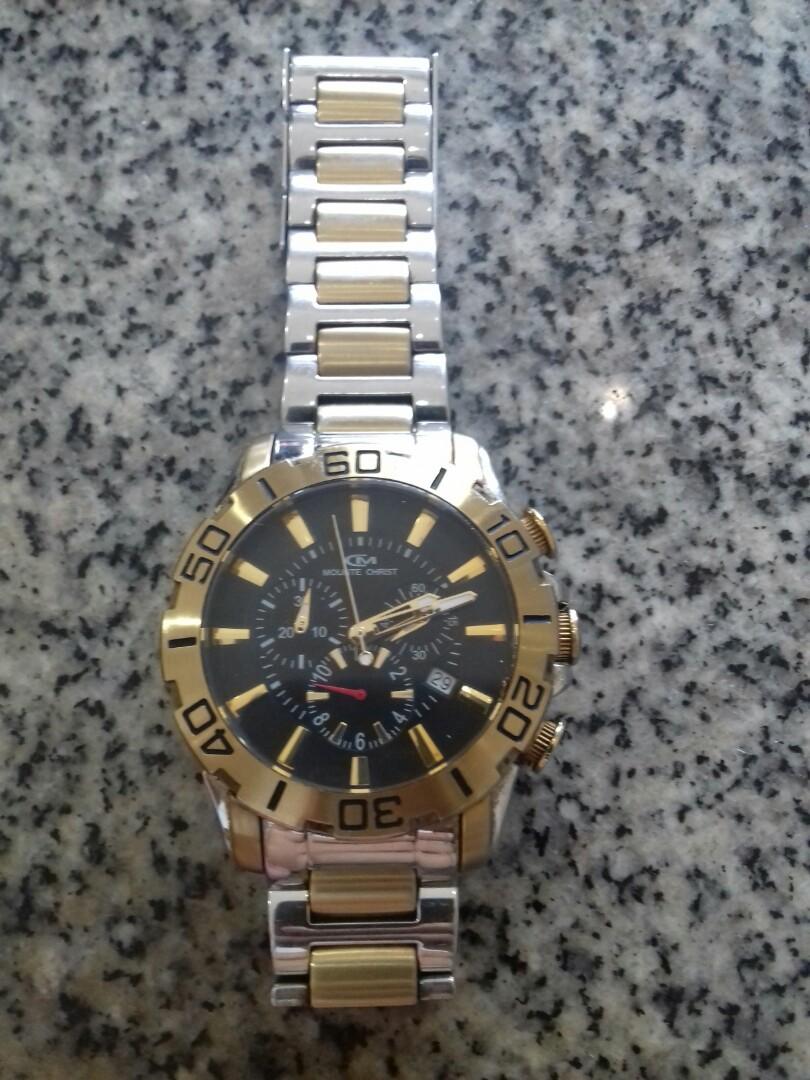 Jam tangan shop mounte christ chronograph