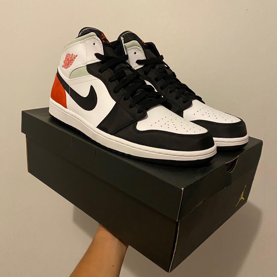 Jordan 1 Mid SE Union Black Toe, Men's Fashion, Footwear, Sneakers on  Carousell