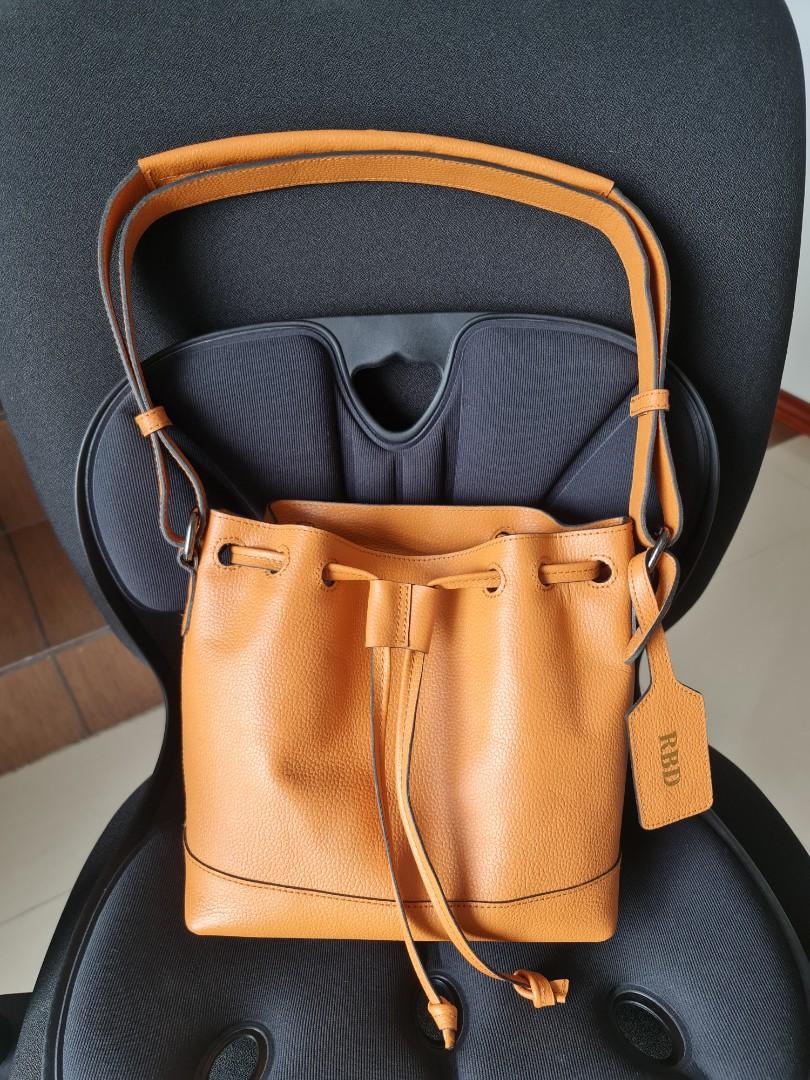 KATRE bucket bag in Caramel (Category: Luxury Bags & Wallets) located in Manila. Submitted by finebagsandmore (Listing ID 1097497952, Image 1). Description: genuine leather luxurious Katre brand with dustbag.