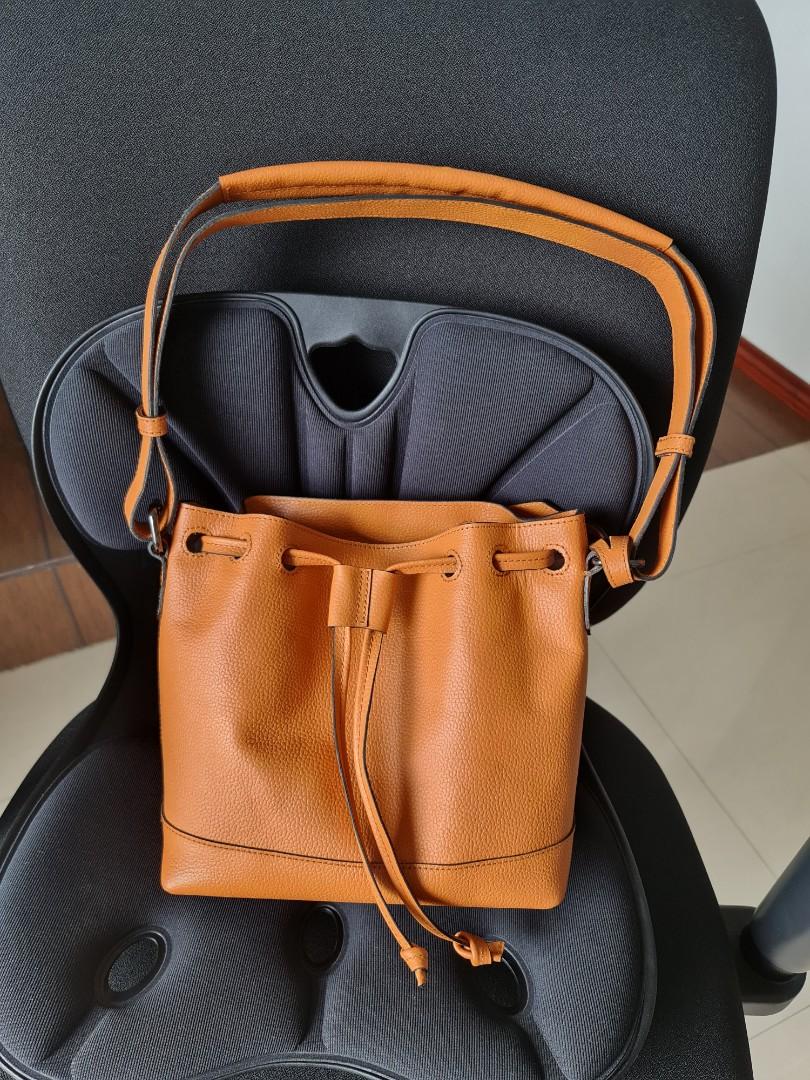 KATRE bucket bag in Caramel (Category: Luxury Bags & Wallets) located in Manila. Submitted by finebagsandmore (Listing ID 1097497952, Image 2). Description: genuine leather luxurious Katre brand with dustbag.