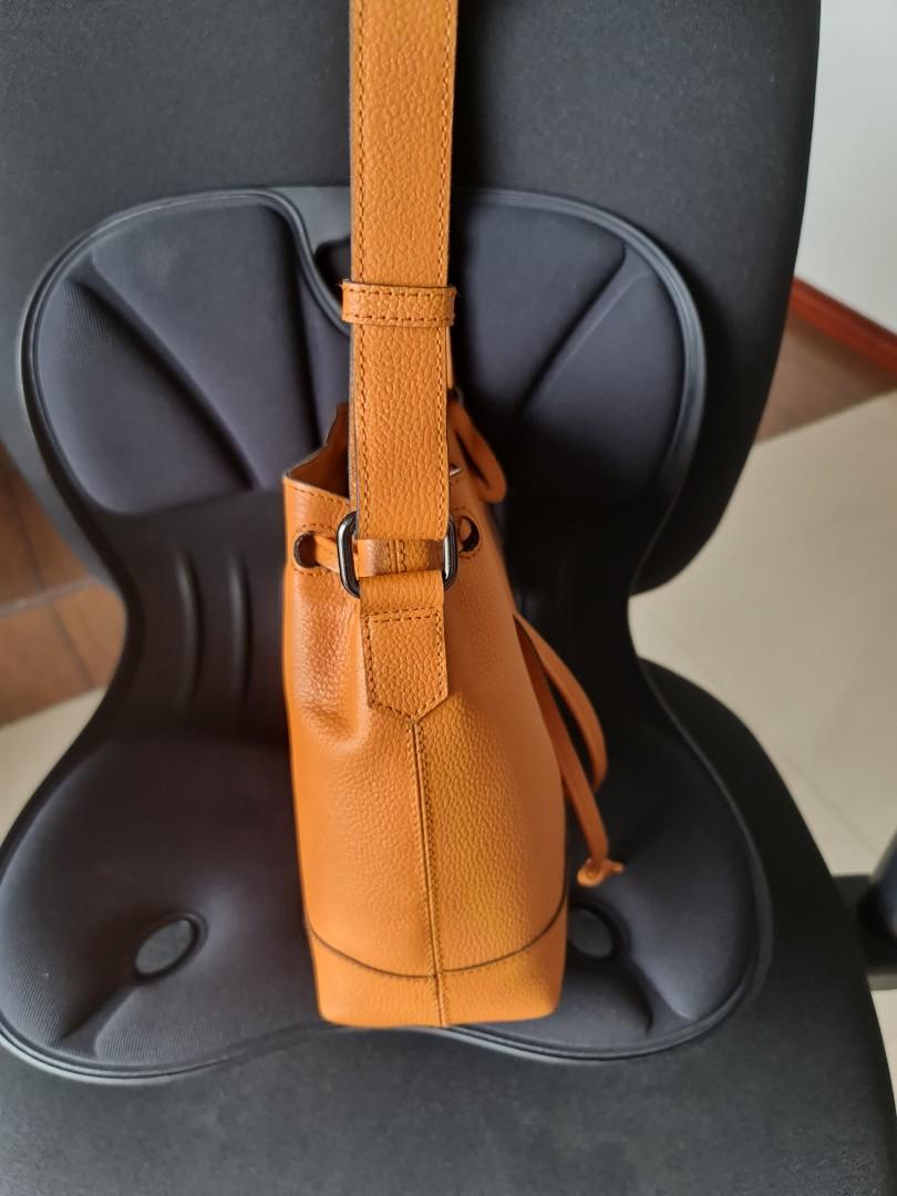 KATRE bucket bag in Caramel (Category: Luxury Bags & Wallets) located in Manila. Submitted by finebagsandmore (Listing ID 1097497952, Image 3). Description: genuine leather luxurious Katre brand with dustbag.