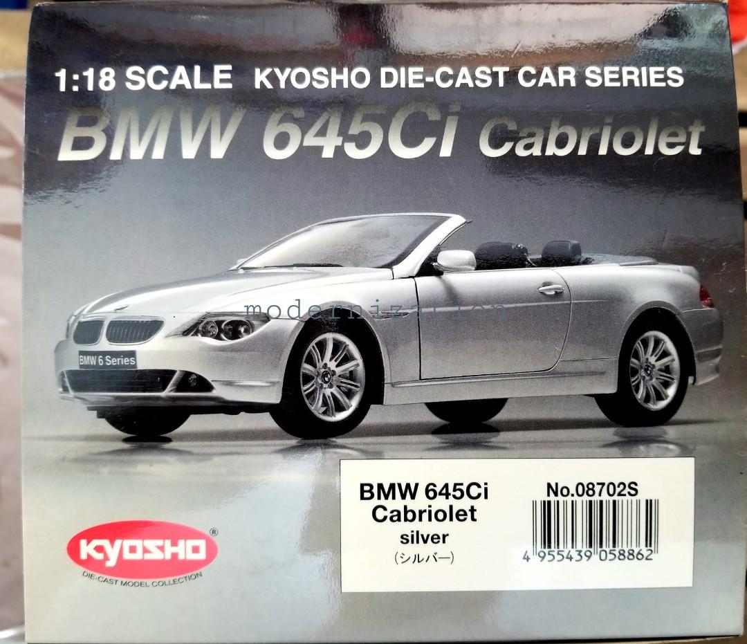 公式サイト店舗 京商 BMW 645ci 6シリーズ クーペ coupe E63 1/18