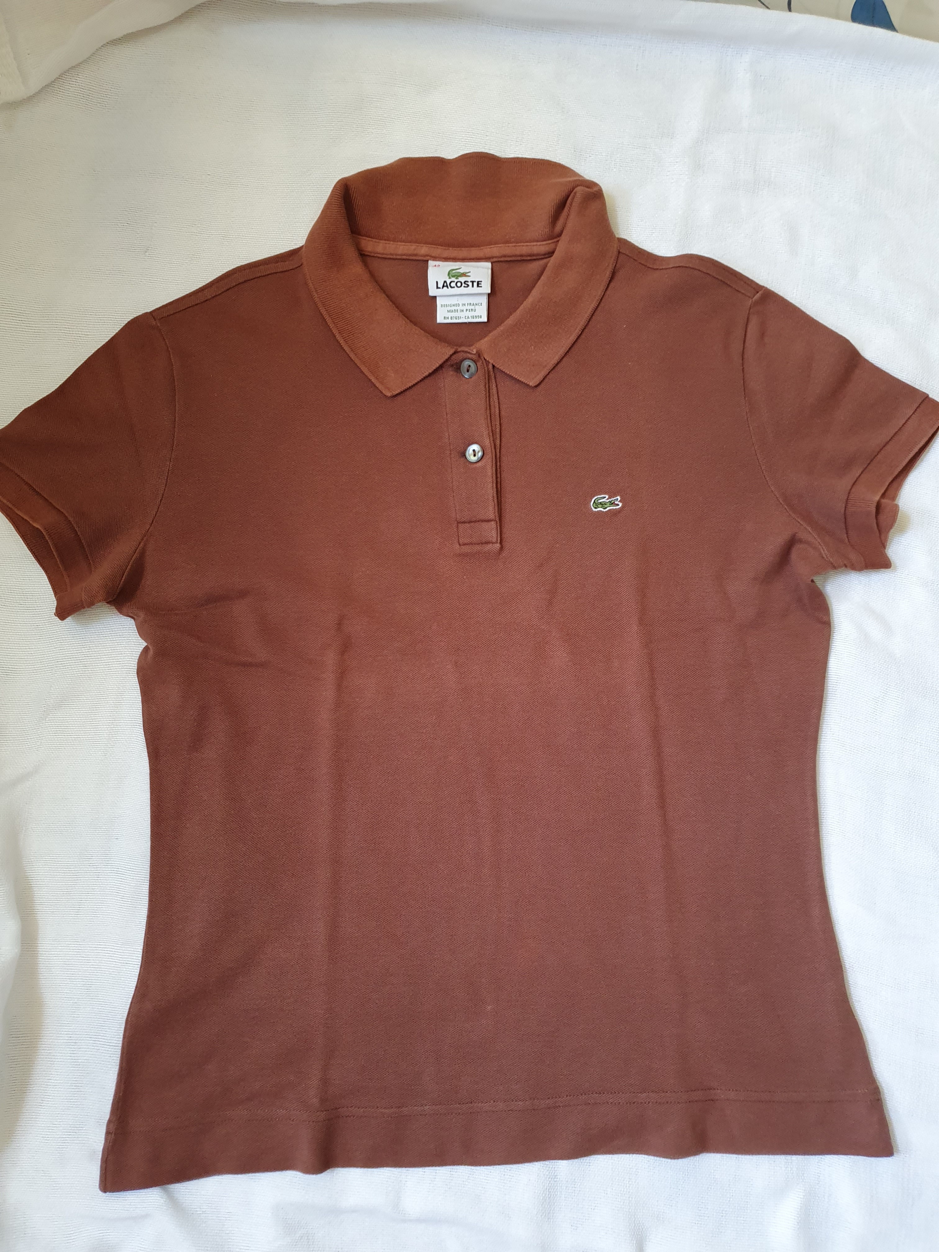 Lacoste shirt deals size 42