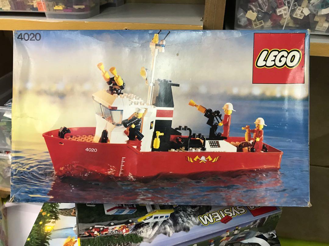 Lego 40 中古消防船有盒有書齊件 800 興趣及遊戲 玩具 遊戲類 Carousell