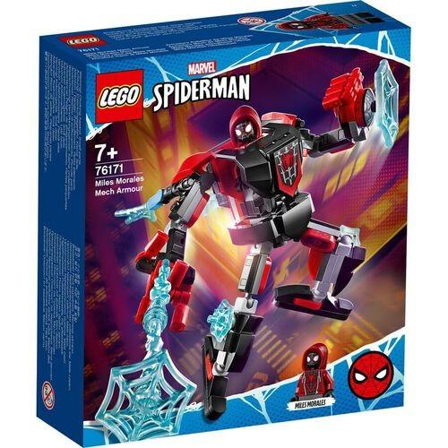 LEGO Marvel Spider Man Miles Morales Mech Armour 76171 Hobbies Toys Toys Games on Carousell