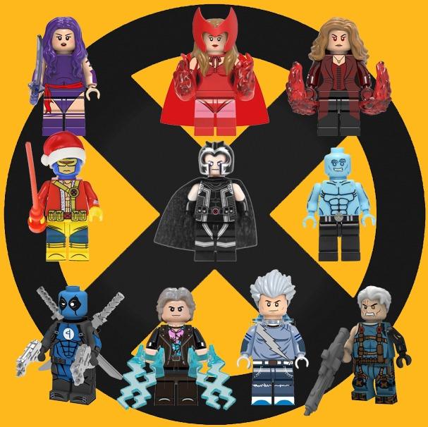 Lego x men figures best sale