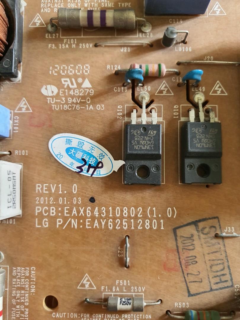 LG and Sony TV spare parts (55", 43"/46", 70"), TV & Home Appliances