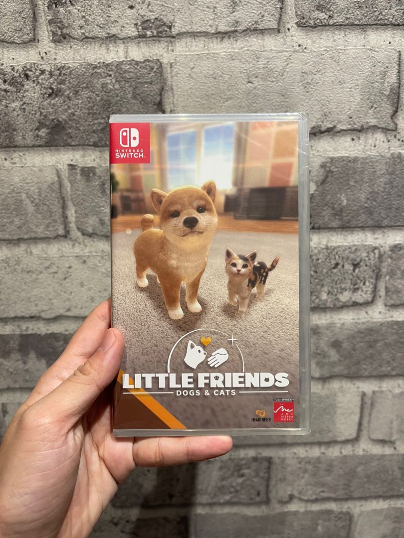 Little Friends Dogs & Cats Nintendo Switch Imagineer Used Japan Training  Game