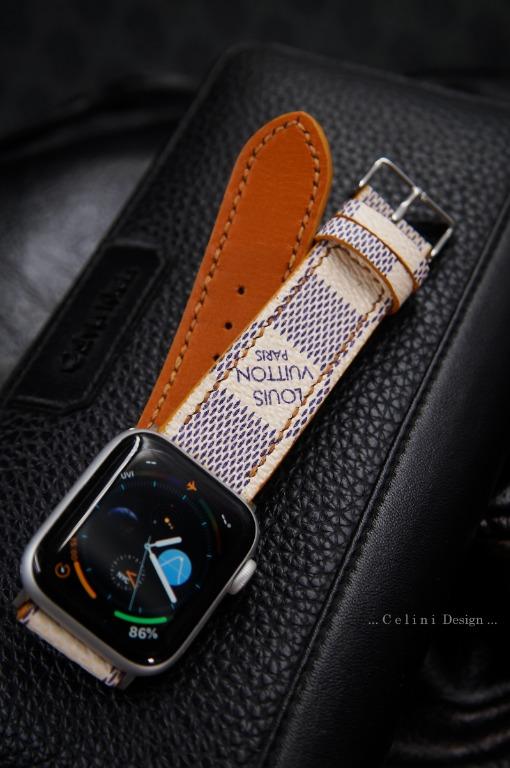 Louis Vuitton Apple Watch Band LV Loop Luxury Genuine Leather Band