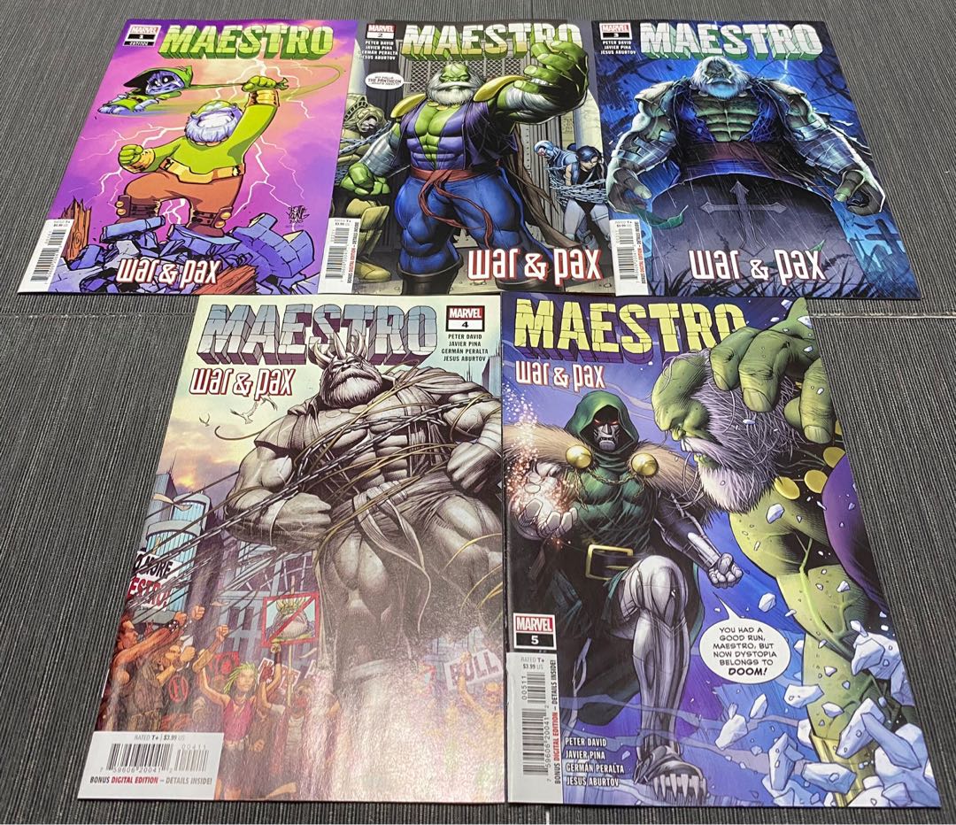 Maestro: War & Pax - Marvel Comics, Hobbies & Toys, Books & Magazines,  Comics & Manga on Carousell