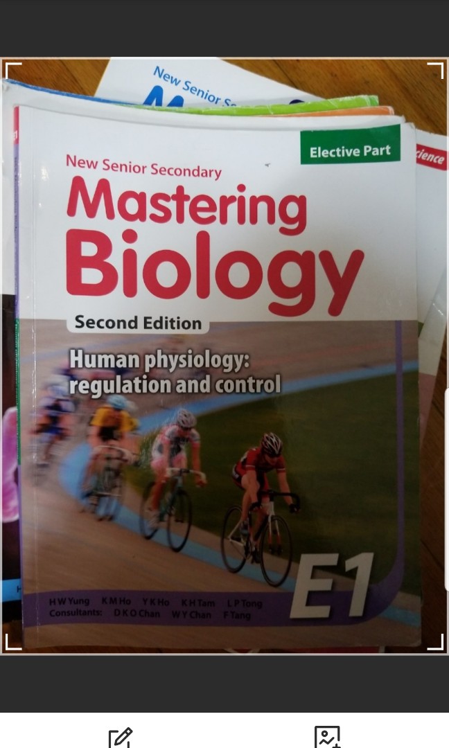Mastering Biology E1 human physiology, 興趣及遊戲, 書本 & 文具, 教科書 - Carousell