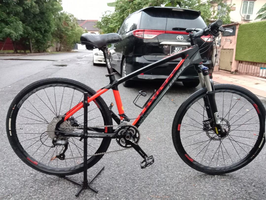 MTB TRINX carbon 9 speed Shimano altus.27.5