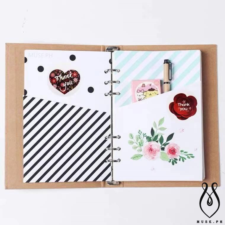 MUSE.PH 500pcs round thank you sticker Heart Thanks for Shopping Small ...
