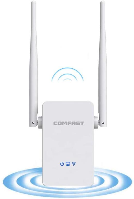 New! COMFAST 300Mbps WiFi Repeater WiFi Extender Booster 2.4GHz ...