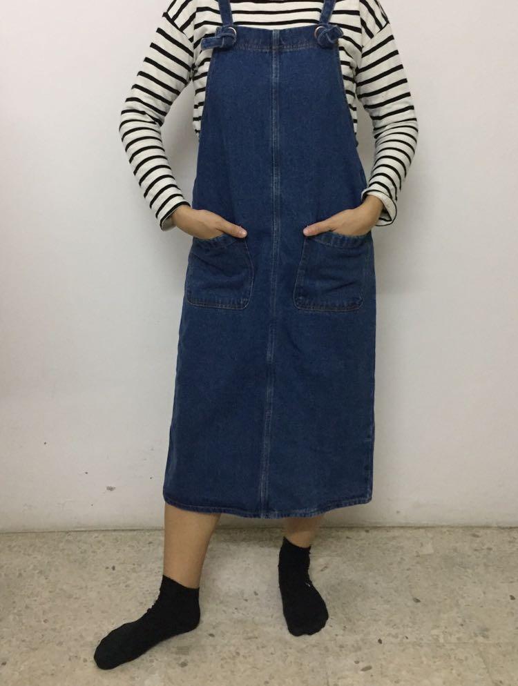 Monki pinafore cheap