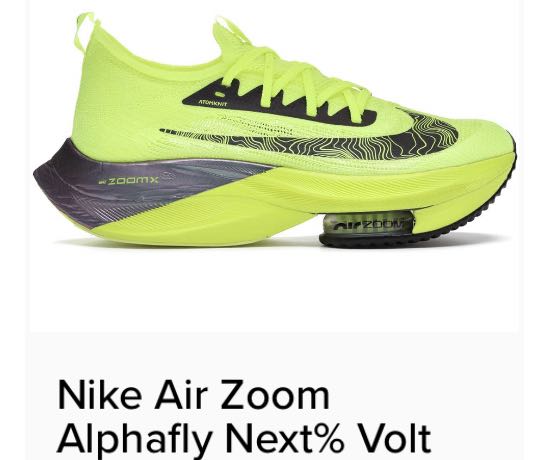 Nike Air Zoom Alphafly Next% volt 