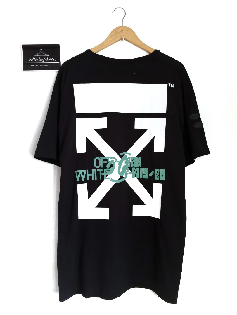 off white waterfall shirt