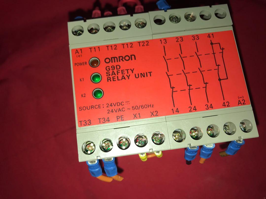 OMRON G9D SAFETY RELAY UNIT, Auto Accessories on Carousell