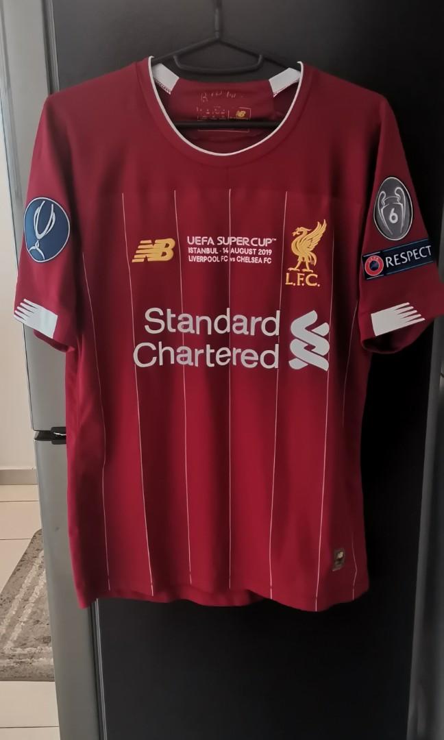 Liverpool super sales cup jersey