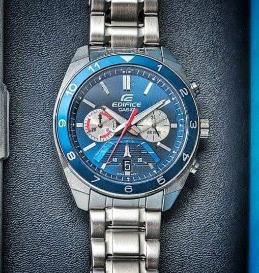 🇺🇸ORIGINAL CASIO EDIFICE WATCH FOR MEN🇺🇸 (Category: Women's Watches) located in Manila. Submitted by Supermomshie (Listing ID 1097524501, Image 2). Description: ☑️101% ORIGINAL ☑️Casio Edifice EFV-570DC ☑️5,200 ONLY ☑️5x money back if fake Inclusion: Original coded tag Original coded box Manual and warranty.