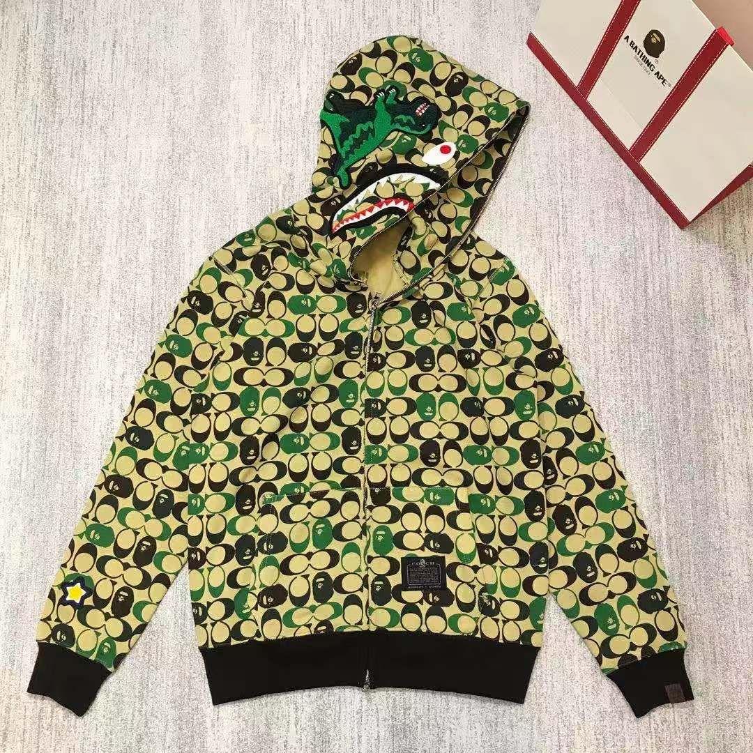 Pre-order] Bape x Coach Jacket, Men's Fashion, Coats, Jackets and Outerwear  on Carousell