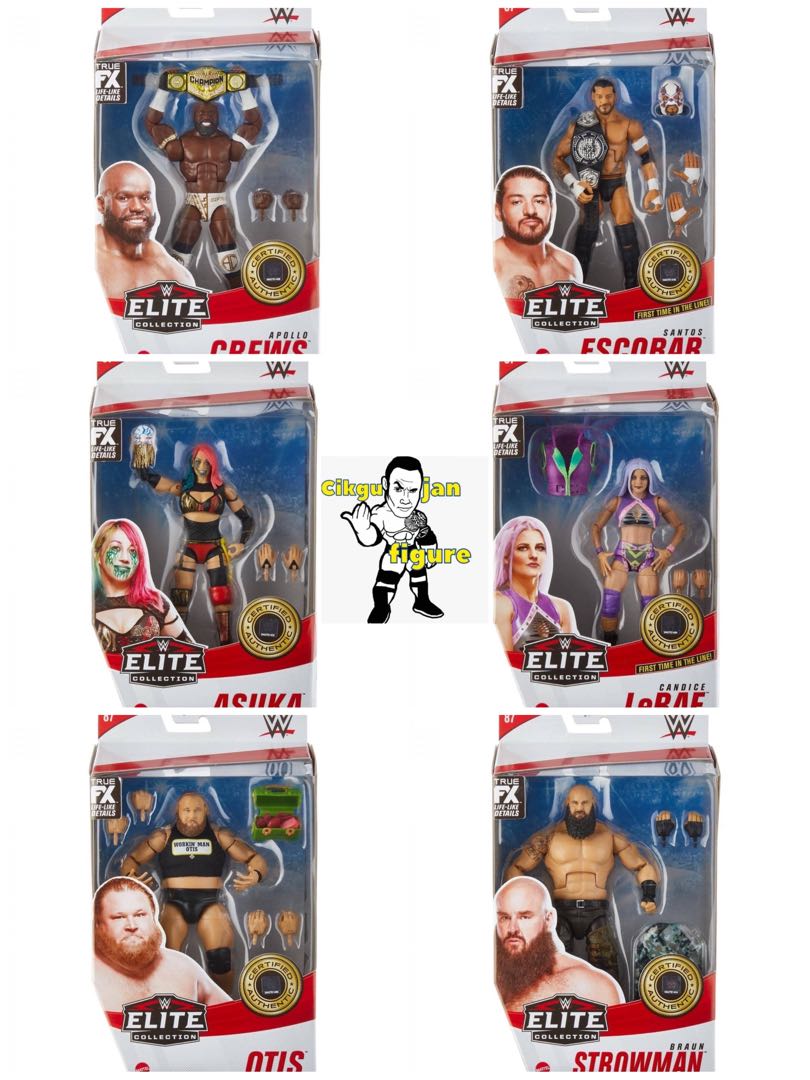 Preorder Wwe Elite 87 Toys Games Action Figures Collectibles On Carousell