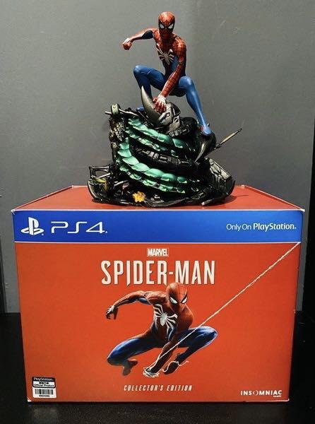 Ps4 Spiderman Collector Edition, Video Gaming, Video Games, PlayStation on  Carousell