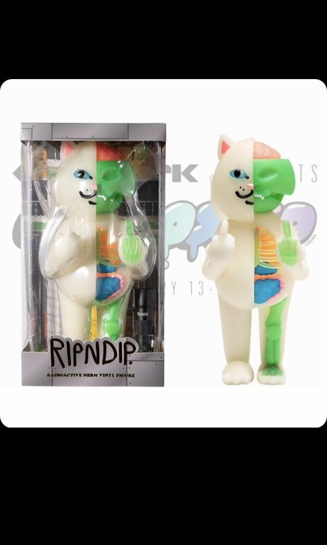 RIONDIP Radioactive Nerm Glow 14” Vinyl (Category: Vinyls) located in Manila. Submitted by jmp923 (Listing ID 1097398543, Image 1). Description: RIPNDIP: Radioactive Nerm 14” Vinyl with Mini Flashlight NTWRK Exclusive Actual photos see on the last 2 pics (slide the photos).