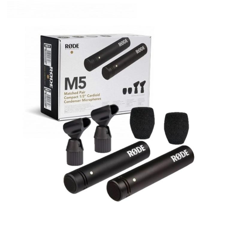 Rode M5 MP (Matched Pair 1/2" Cardioid Condenser Microphone)63235537242882113