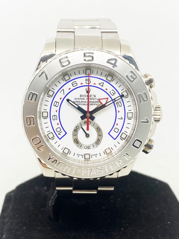 Rolex Yacht-Master II White Gold 116689, Luxury, Watches on 