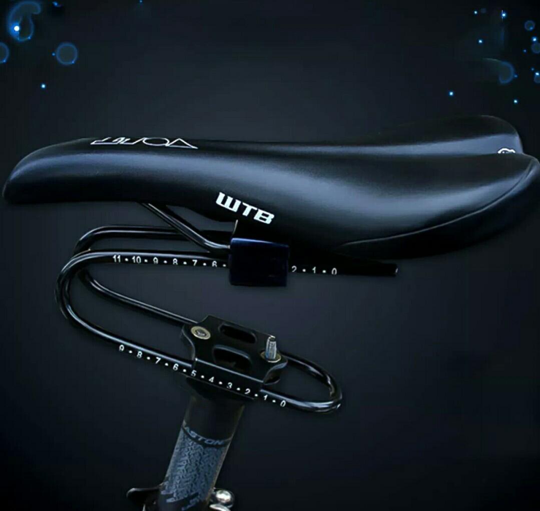 Saddle suspension shock absorption device not rinsten spring not