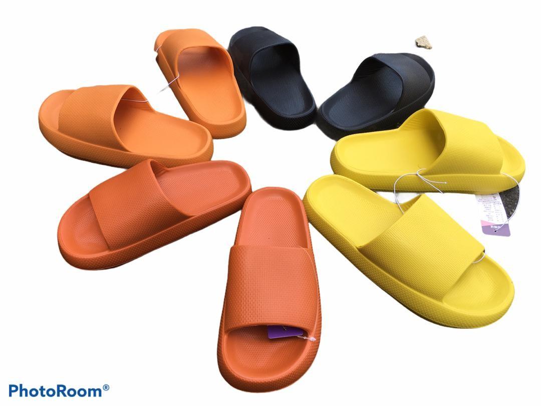 Selipar Getah Korea Women S Fashion Shoes On Carousell