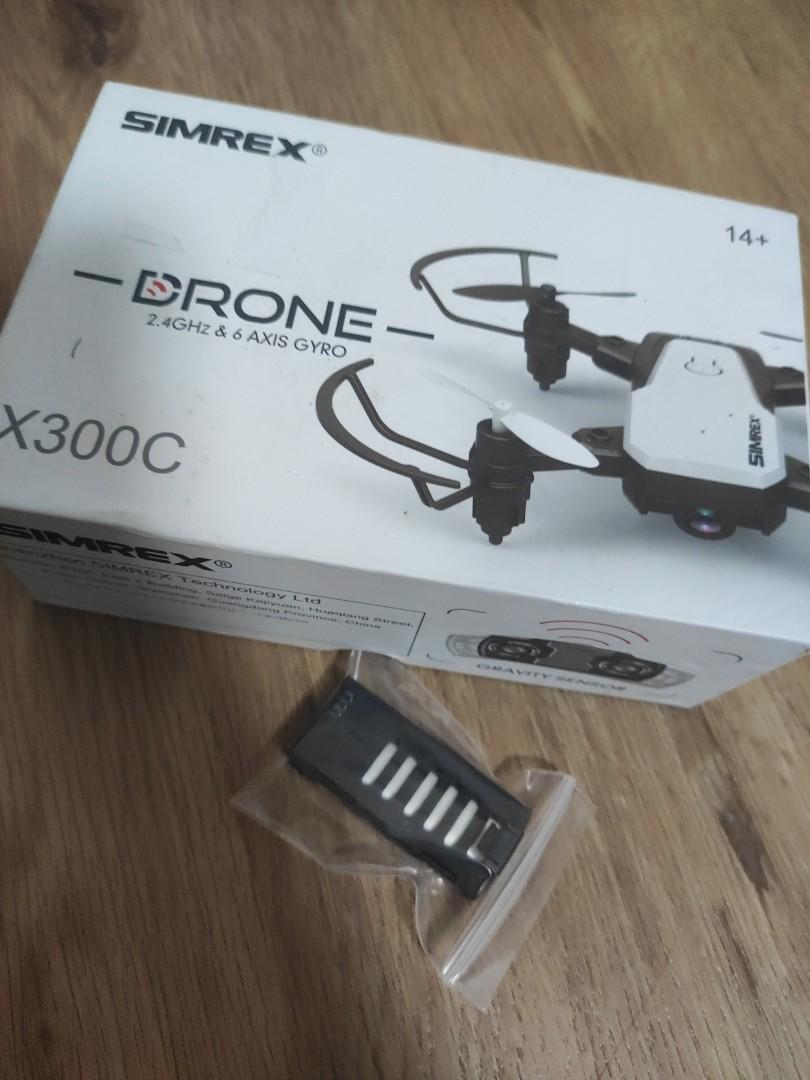 Simrex x300c shop drone battery