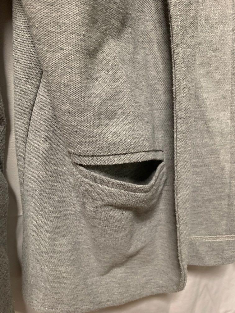 Casual sales grey coat