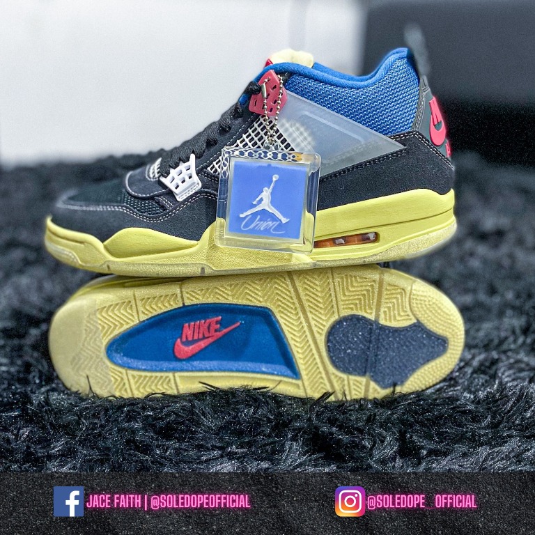 Sole Dope Sole Protector/Sole Shields on Nike Air Jordan 4, Men's