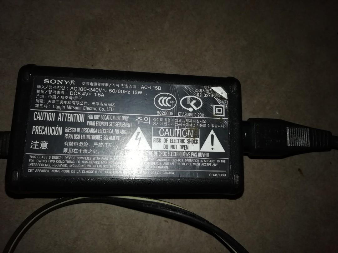 Sony handycam charge ACL15B, Computers & Tech, Parts & Accessories