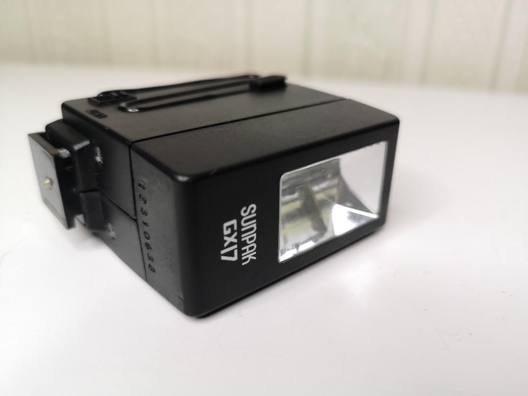 Sunpak Vintage Camera Flash (Category: Lens & Kits) located in Talisay. Submitted by kim_rey (Listing ID 1097573411, Image 2). Description: Selling each at 1,000 Take all for 2,500 Sunpak G17 Sunpak Auto120 Sunpak Auto26 All are working and good condition.