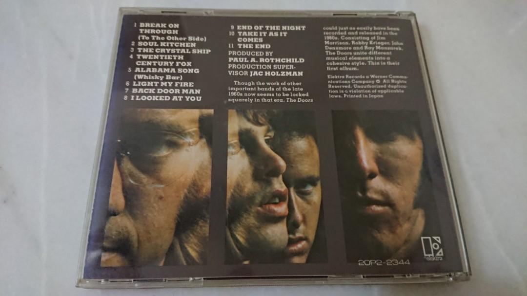 THE DOORS Debut album, Hobbies & Toys, Music & Media, CDs & DVDs on