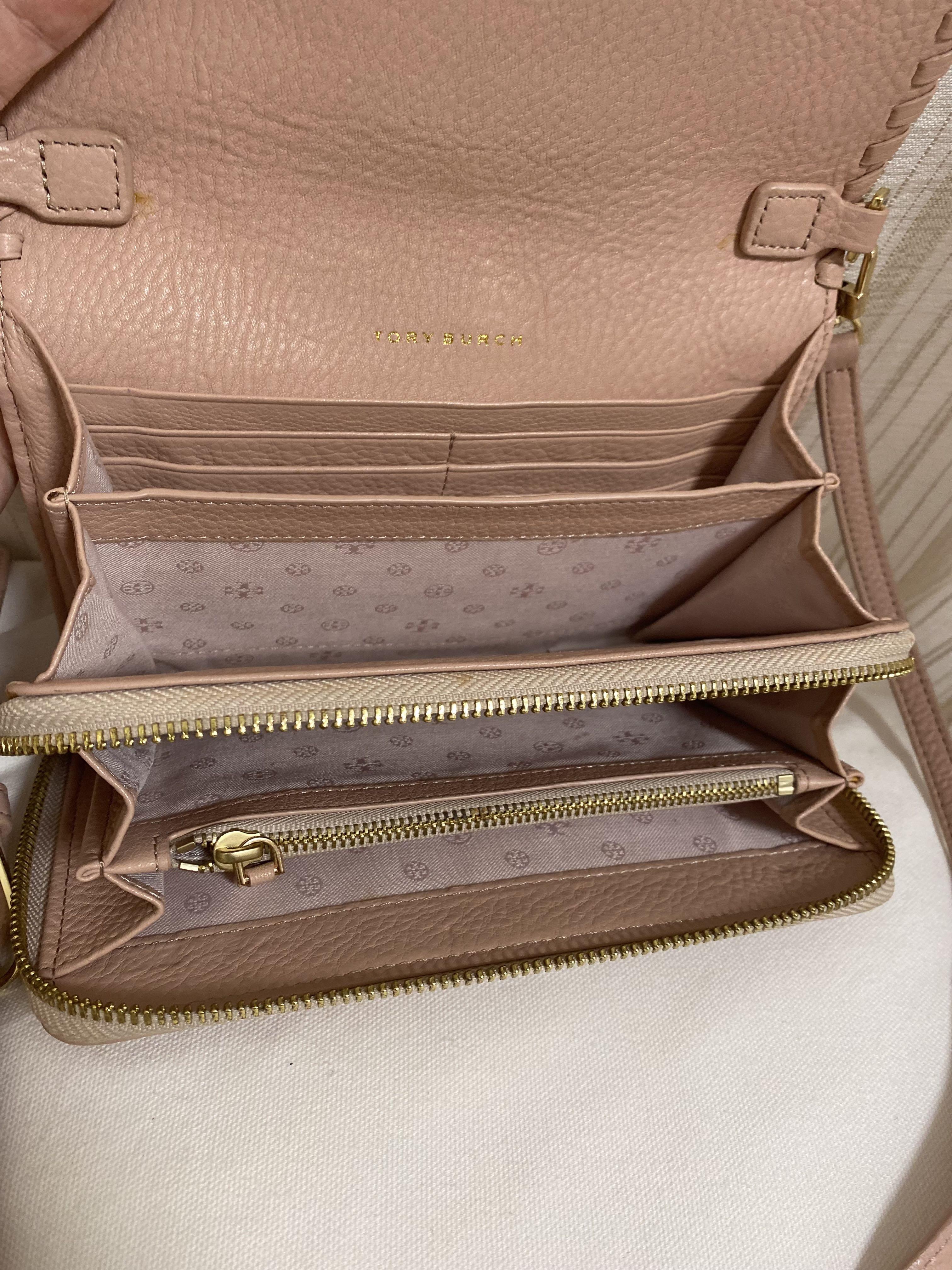 Tory Burch Marion Flat Wallet Crossbody Bag