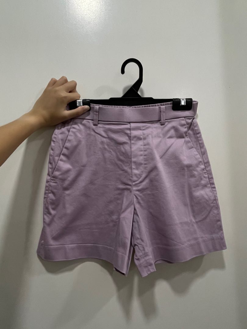 Purple on sale cotton shorts