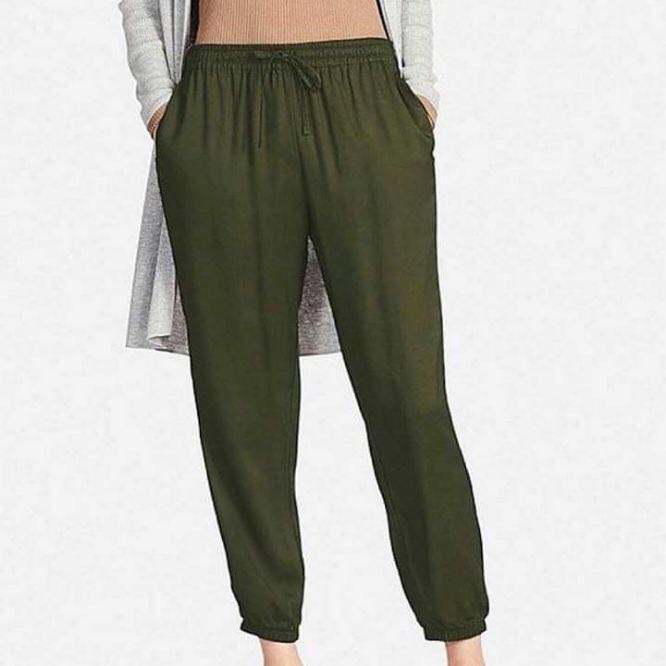 UNIQLO Drape Rayon Jogger Pants Women s Fashion Bottoms Other