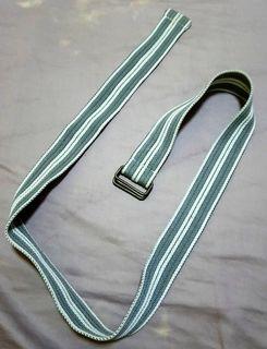 Various belts and suspenders