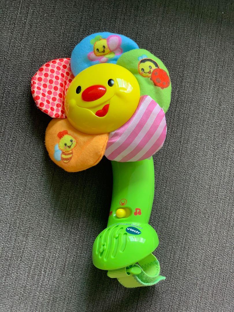 Vtech Baby Sunny Face Musical Flower Toy Mobile Babies Kids Infant Playtime On Carousell