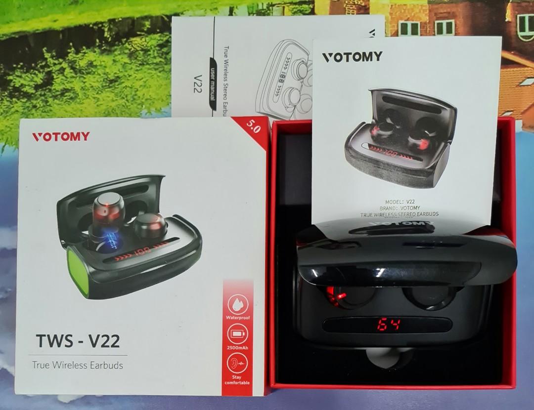 Votomy hotsell v22 earbuds