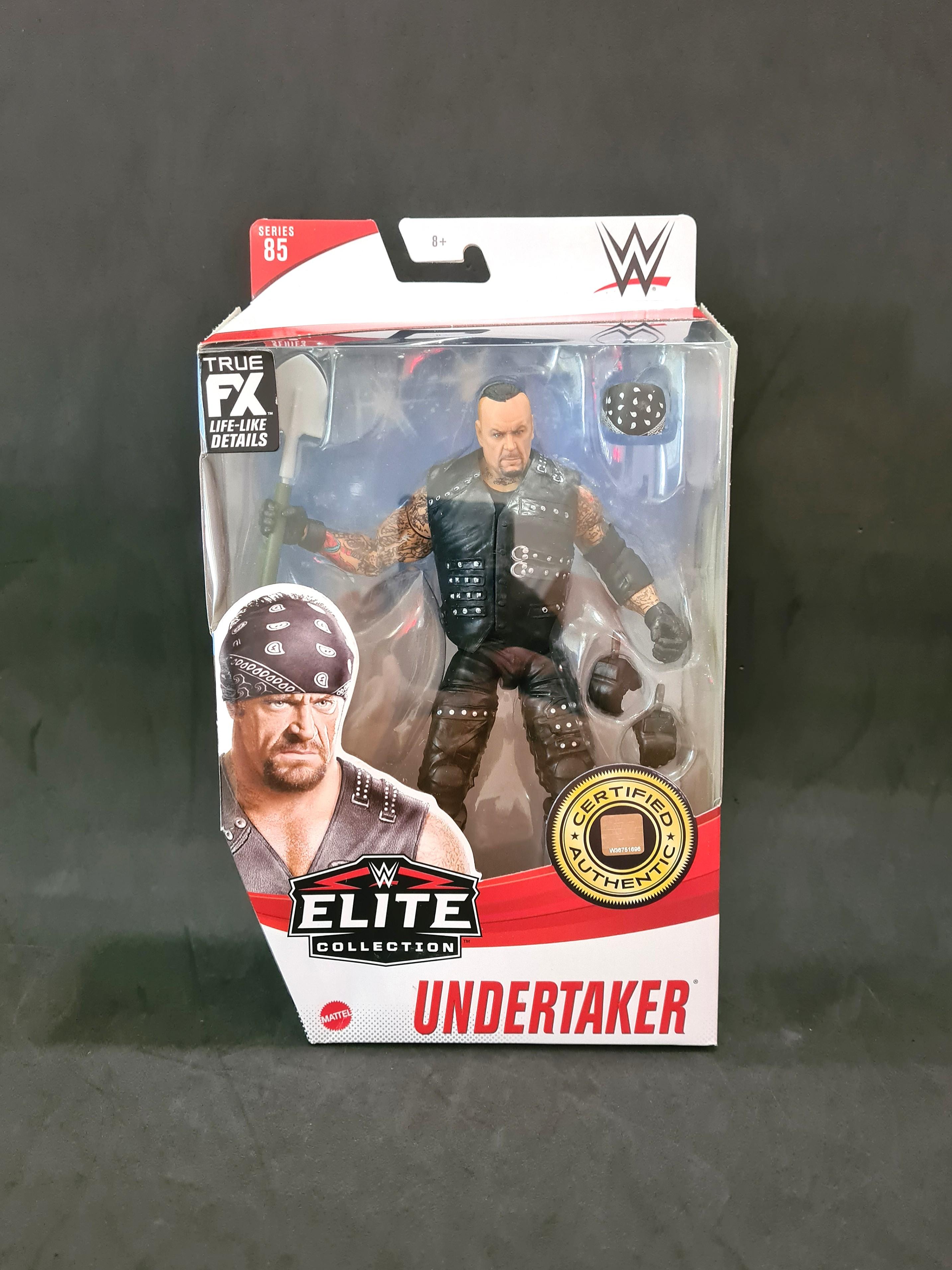 Reserved Wwe Mattel Elite Series 85 Undertaker Hobbies Toys Toys Games On Carousell