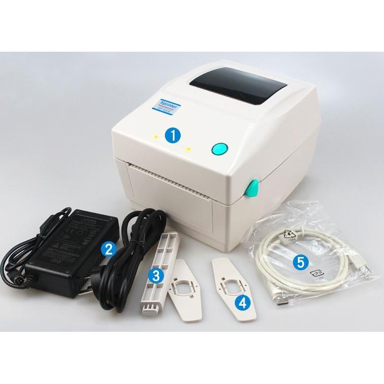 Xprinter 460B Bluetooth/Cellphone USB Thermal Printer Waybill Express Sticker Label Printer free stickers (Category: Printers, Scanners & Copiers) located in Quezon City. Submitted by ladyowned (Listing ID 1097431681, Image 2). Description: Xprinter 460B Bluetooth/USB version with Ready Stock ♥️Complete inclusion with free stickers ✨One-to-one assistance for installation. ✨Cellphone printing with free APP. Support Bluetooth/USB connection, you ca