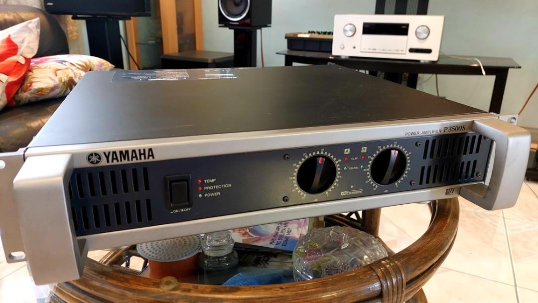 Yamaha P3500s power amp, Audio, Other Audio Equipment on Carousell