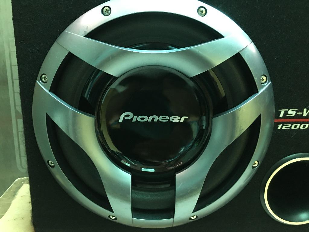 日本先鋒 PIONEER TS WX303 超重低音喇叭 12吋單體 被動式重低音 1200W 照片瀏覽 4