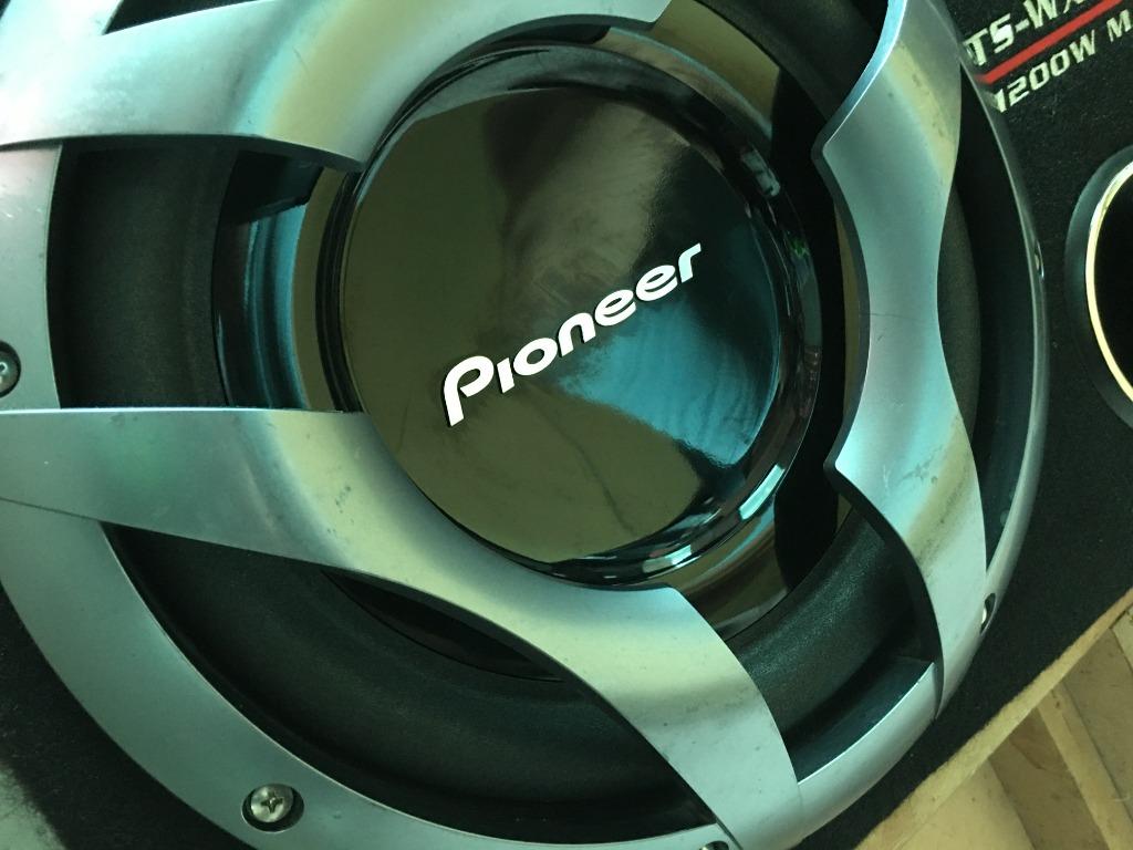 日本先鋒 PIONEER TS WX303 超重低音喇叭 12吋單體 被動式重低音 1200W 照片瀏覽 1