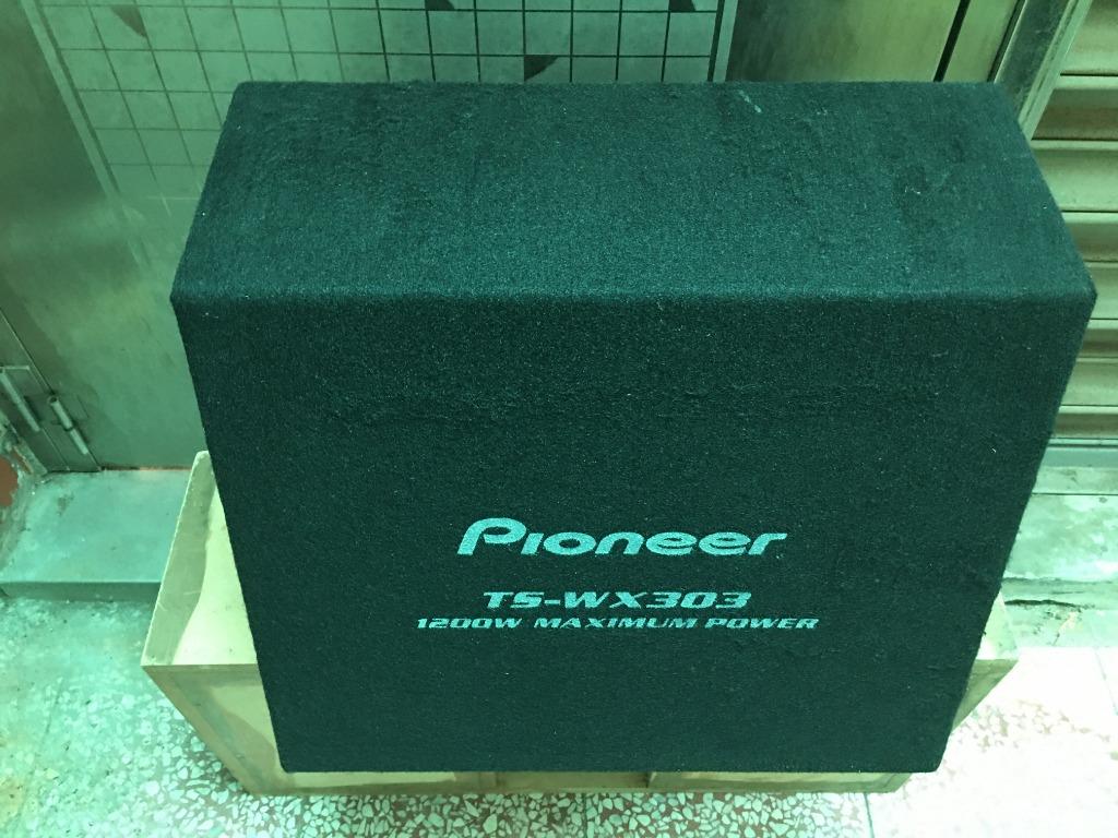 日本先鋒 PIONEER TS WX303 超重低音喇叭 12吋單體 被動式重低音 1200W 照片瀏覽 6